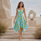 ✨🛍️Neu eingetroffen – Ärmelloses Maxikleid mit Gänseblümchenmuster – Atmungsaktiver Tragekomfort & ungezwungene Urlaubsstimmung 🍃