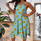 ✨🛍️Neu eingetroffen – Ärmelloses Maxikleid mit Gänseblümchenmuster – Atmungsaktiver Tragekomfort & ungezwungene Urlaubsstimmung 🍃