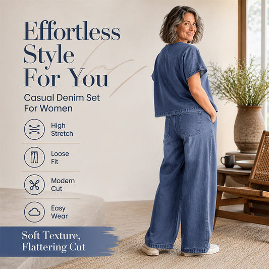 Damen lässige verkürzte Jeans mit geradem Bein