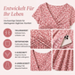 🌺Elegantes Damenkleid mit V-Ausschnitt und Blumendruck