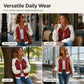🎁Neuheiten 55 % Rabatt💥Kreative Denim-Splicing-Jacke für Damen 🧥 – Ausgefallene Streetwear für coole Alltags-Looks