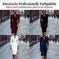 Elegantes figurbetontes Kleid mit Stehkragen und V-Ausschnitt