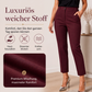Hochtaillierte Damen-Cropped-Anzughosen