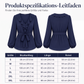 Elegante Damenbluse mit Rüschen und Taillengürtel