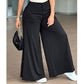 Damen Bequeme Lockere Palazzo Loungehose
