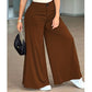 Damen Bequeme Lockere Palazzo Loungehose