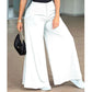 Damen Bequeme Lockere Palazzo Loungehose