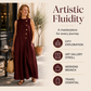 Schickes, ärmelloses Maxikleid mit Knöpfen für Damen