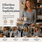Damen Schickes Asymmetrisches V-Ausschnitt Top