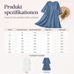 Legeres Damen-Kleid mit V-Ausschnitt und Taschen