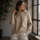 Legerer Damen-Kapuzenpullover mit Kordelzug