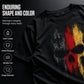 👕 50% RABATT! 💀Herren-T-Shirt mit coolem Totenkopf-Motiv! Weiche Baumwolle, klassischer Rundhalsausschnitt. Der perfekte Style für den Alltag.