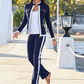 Zweiteiliger Trainingsanzug im Color-Block-Design für Damen