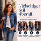 🧥 Jeansjacke für Damen – Doppeltreihig, mit Rüschen & femininem Touch | Perfekt für Alltag, Freizeit & die Übergangszeit – Jetzt -50%!