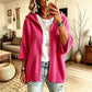 🌸 Kapuzen-Cardigan mit 3/4-Ärmeln – Leichter Stoff, bequemer Schnitt & praktische Kapuze – Ideal für die Übergangszeit & Layering versandfrei