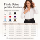 Vielseitiges, seidenweiches Satin-Langarmhemd für Damen