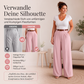 📢📢50%Rabatt!!!🎉✨Elegante hochtaillierte Weite-Hosen für Damen