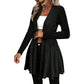 🌸🧥Neuheiten – Eleganter offener Cardigan mit Stricktextur – Weicher Komfort & vielseitiger Stil für jeden Anlass