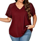 👚 Damen Elegantes Spitzen-Patchwork-V-Ausschnitt-Top – Zarte Spitze, femininer Schnitt & edle Optik | Perfekt für besondere Anlässe, Dates & elegante Abende – Jetzt -50%!