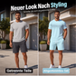 💞 Über 100.000 verkauft – der beliebteste Hit – jetzt zum halben Preis！Zweiteiliges Set für Herren: Freizeit-T-Shirt und Shorts