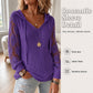 📢📢50%Rabatt!!!🎉✨Elegante Spitzen-Hoodie-Strickjacke