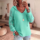 📢📢50%Rabatt!!!🎉✨Elegante Spitzen-Hoodie-Strickjacke