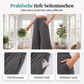 Legere Damen-Hosen mit weitem Bein und Rüschensaum