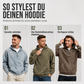 📢📢50%Rabatt!!!🎉💰 Der 50%-Sturm kommt! Herren Freizeit Jeansjacke mit halbem Reißverschluss