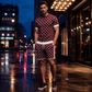 🏆 Verkaufsschlager – jetzt halber Preis! Herren-Freizeit-Oberteil & Shorts im 2er-Set