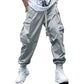 📢📢50%Rabatt!!!🎉✨Herren lässige lockere Vintage-Jogger-Hose mit aufgesetzten Taschen
