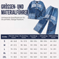 Langarm-Oberteil mit Weithosen-Set für Damen