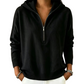 📢📢50%Rabatt!!!🎉✨Damen Hoodie mit halbem Reißverschluss