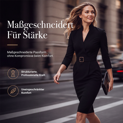 📢📢50%Rabatt!!!🎉✨Elegantes taillenbetontes Kleid