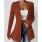 📢📢50%Rabatt!!!🎉✨Damen-Blazer mit V-Ausschnitt und einem Knopf