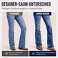 💎✨ Bestseller – Jeans mit Wellenknöpfen – perfekt für den urbanen Look