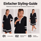 👗 Lässiges Langarmkleid – Hochwertige Qualität, feminine Passform & immer passend – Ein Must-have für deine Garderobe – Jetzt 50% Rabatt!