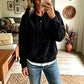 📢📢50%Rabatt!!!🎉✨Damen-Kapuzenpullover aus Cord mit Taschen