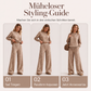Damen-Set mit Sweatshirt mit Leopardenmuster und weiten Hosen