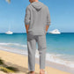 Atmungsaktives Leinen-Strandoutfit für Herren