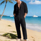 Atmungsaktives Leinen-Strandoutfit für Herren