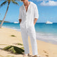 Atmungsaktives Leinen-Strandoutfit für Herren