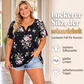 📢📢50%Rabatt!!!🎉✨Legeres Damen-T-Shirt mit V-Ausschnitt & kurzen Ärmeln