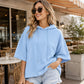 Weites Hoodie mit weiten Ärmeln für Damen, legeres Sweatshirt