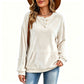 📢📢50%Rabatt!!!🎉✨Damen-Sweatshirt aus Goldsamt