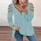 📢📢50%Rabatt!!!🎉🎯 Einfach halber Preis – keine Spiele! Damen Cold-Shoulder T-Shirt mit Reißverschluss
