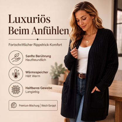 📢📢50%Rabatt!!!🎉✨Gerippte Strickjacke für Damen
