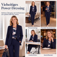 🏆 Verkaufsschlager – jetzt halber Preis! Damen 3-teiliges Anzug-Set: Blazer, Oberteil und Hose