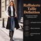 🧥🍁Neue Kollektion – 50 % Rabatt！🤎Schicke, ärmellose Longjacke für Damen mit offenem Vorderteil