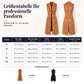 🧥🍁Neue Kollektion – 50 % Rabatt！🤎Schicke, ärmellose Longjacke für Damen mit offenem Vorderteil