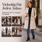 📢📢50%Rabatt!!!🎉✨Damen Wollmantel mit Zweireiherknopfleiste